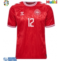 Danska Kasper Dolberg #12 Domaci Dres EP 2024 Kratak Rukav